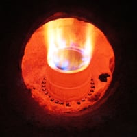 Ammonia Burner by Zeeco firing Ammonia fuel mixture