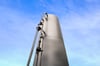 Shot of VerifEye monitor on a flare stack 