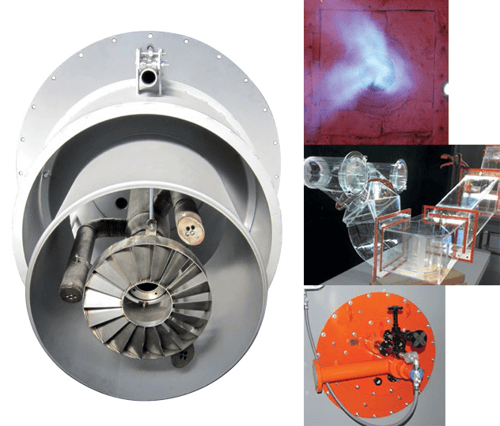 Collage de brûleurs électriques à faible émission de NOx de la GB