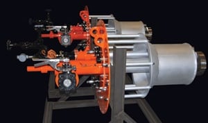 GB Low-NOx Power Burner Seitenansicht