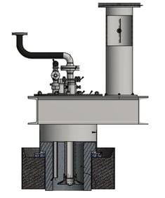 Brûleur de gaz de synthèse à l'azote