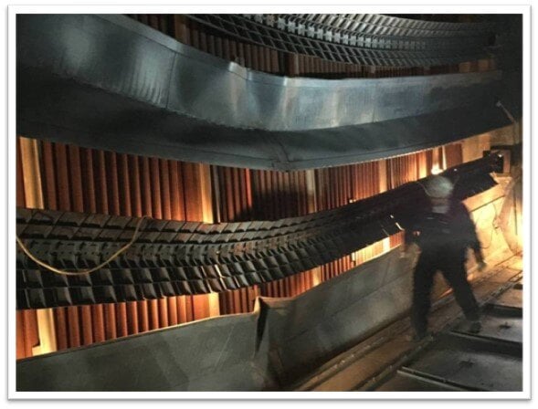 duct-burner-sagging