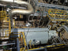 硫磺回收系统中反应炉的俯视镜头