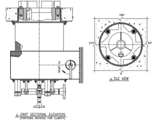 géométrie du brûleur modèle cfd