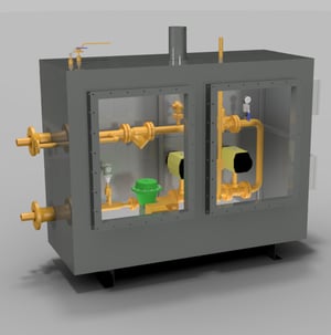 gas valve enclosure