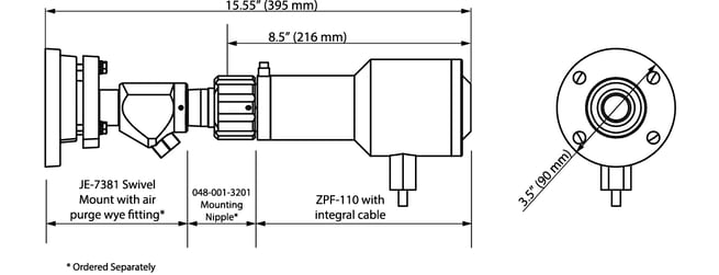 proflame zpf110 Diagramm