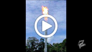 A Smokeless Flare System Firing with Air Assist Media_ZEECO AF Series Tip