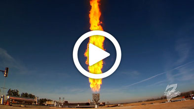 Flare System Tip Firing Test_ZEECO Variable Jet