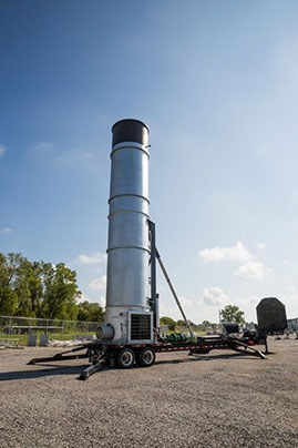 Picture of Trailer-mounted Vapor Combustor Rental