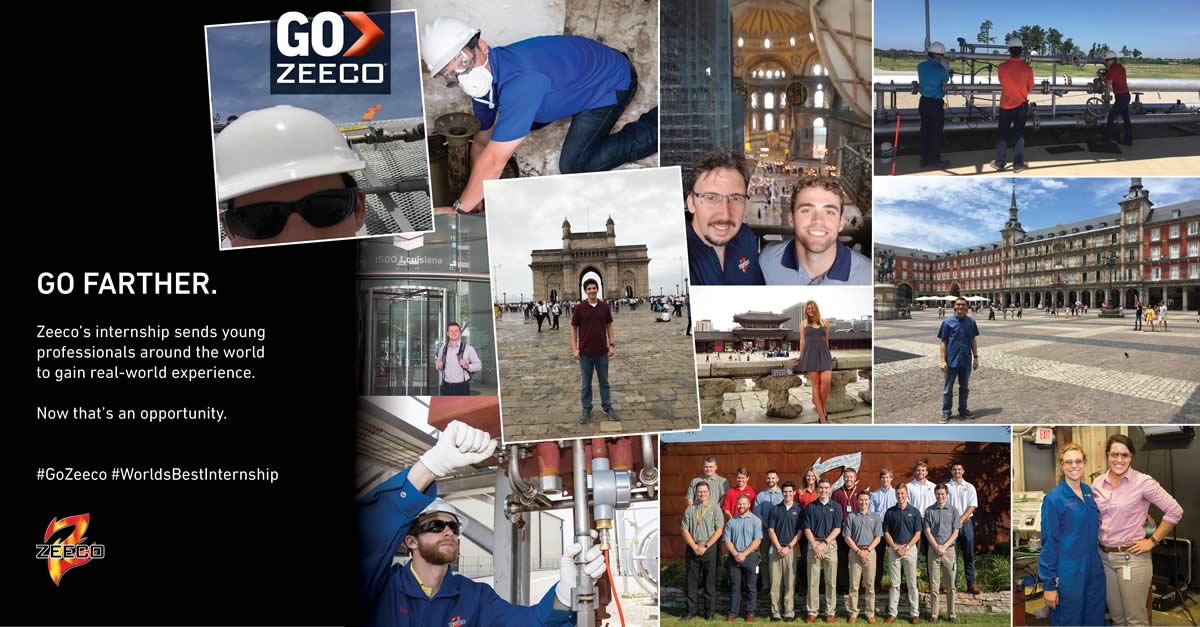 Intern with Zeeco - winfield internships - city of broken arrow employment