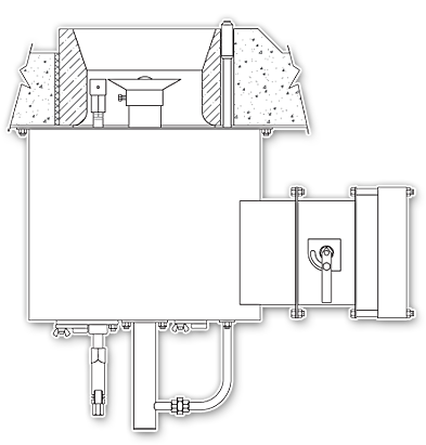 GSF Staged Fuel Round Flame Burner