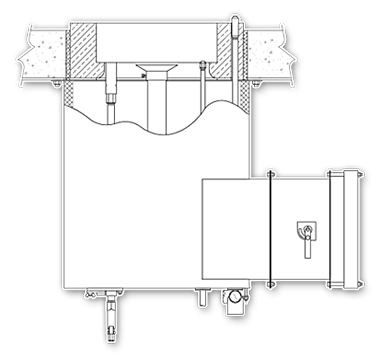 GSFR Staged Fuel Round Flame Burner