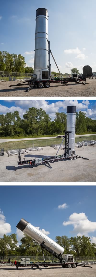 Zeeco Vapor Combustion Rental (vapour combustor)