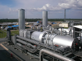 Incinerator with Inline Waste Heat Recovery System