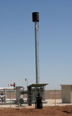 Zeeco Biogas Flare