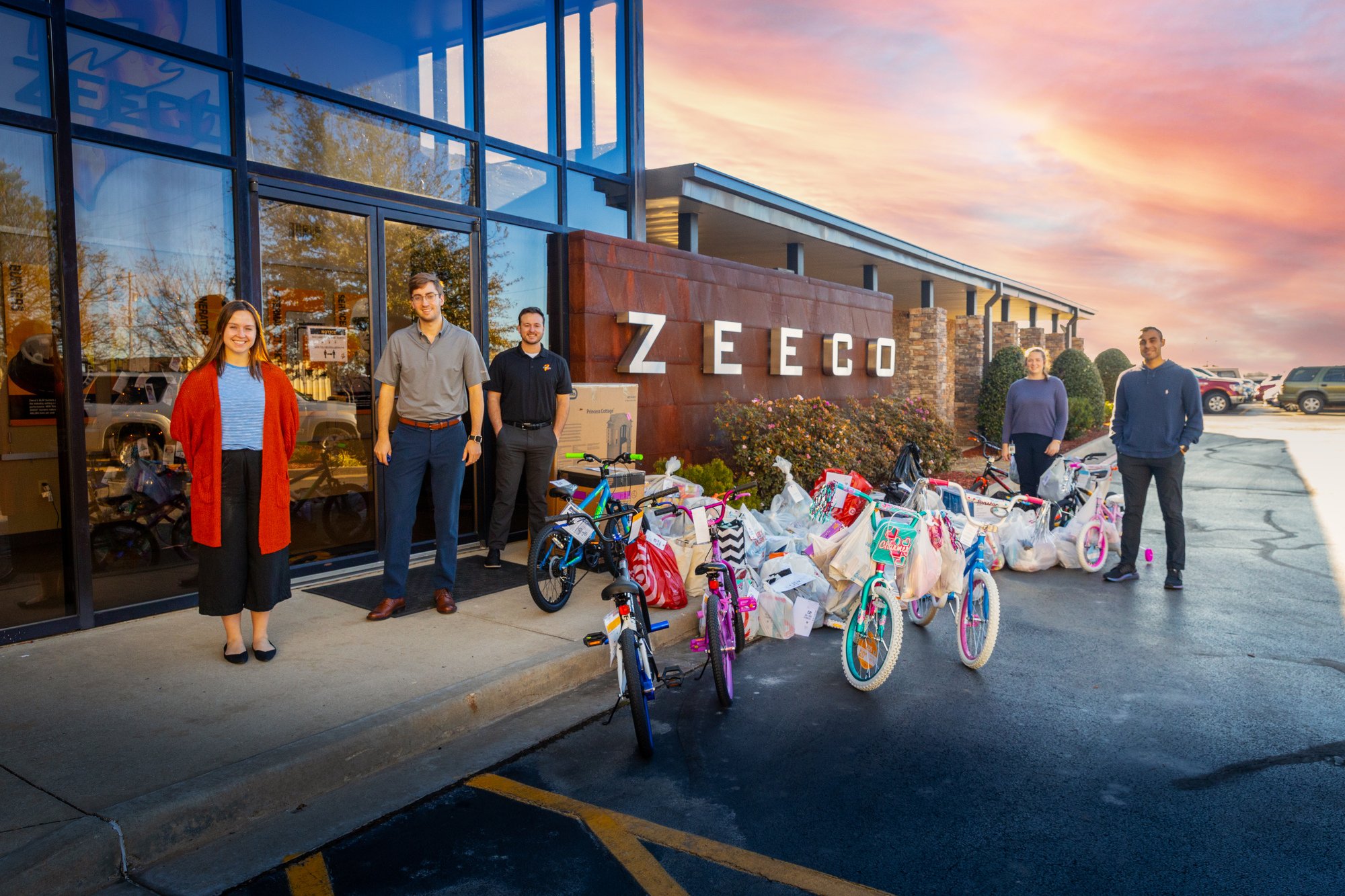 Zeeco Collecte de vélos pour les jeunes professionnels