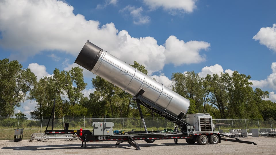 Trailer Mounted Vapor Combustor Rental